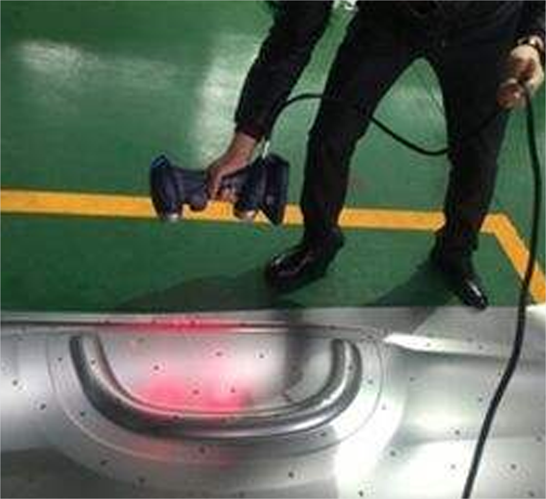 大型物體三維掃描現(xiàn)場